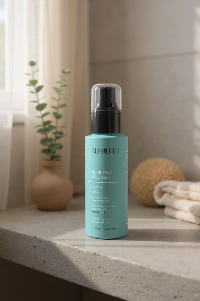 AURODHEA - Gel viso purificante con Acido salicilico per pelli impure e acneiche - 100 ml